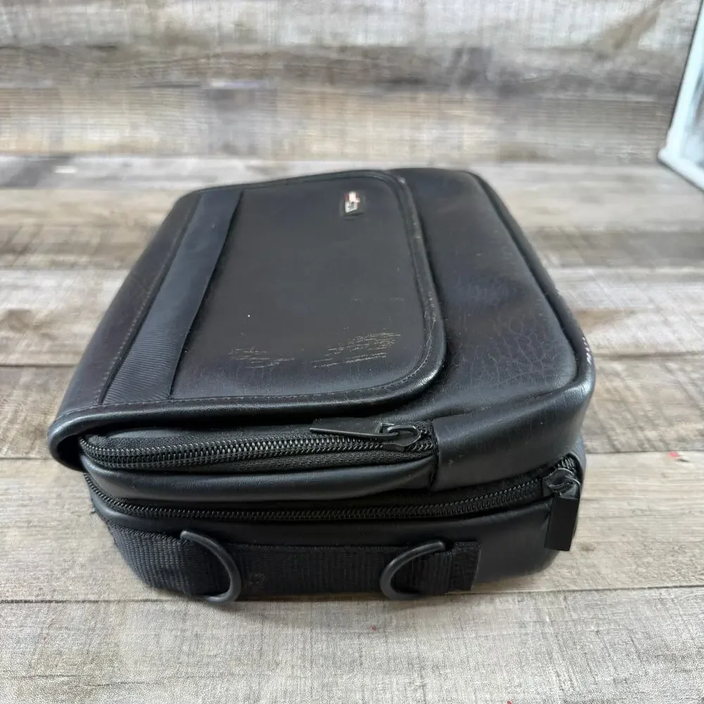 Vintage Vidpro Leather Camera Carrying Case Handbag